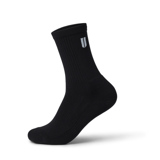 NOBULL Black Crew Performance Sock