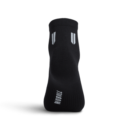 NOBULL Black Quarter Crew Performance Sock