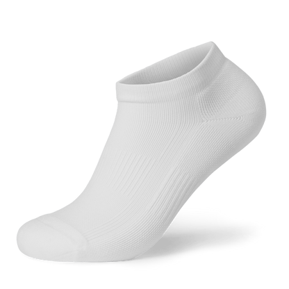 NOBULL White Low Performance Sock