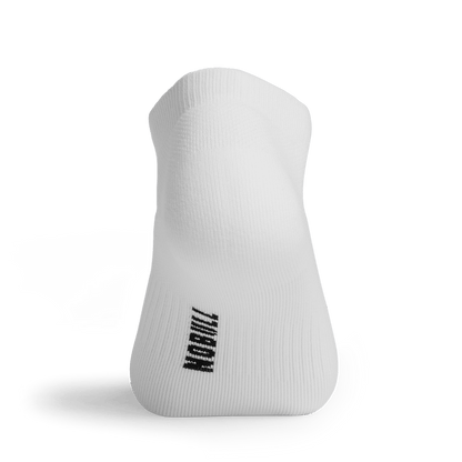 NOBULL White Low Performance Sock