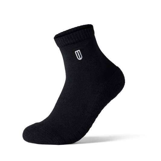 NOBULL Black Everyday Quarter Crew Sock