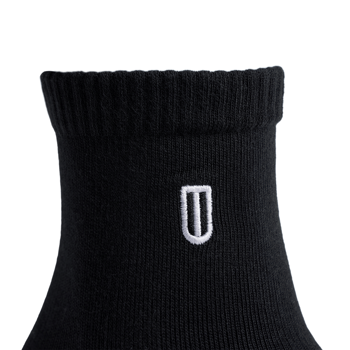 NOBULL Black Everyday Quarter Crew Sock