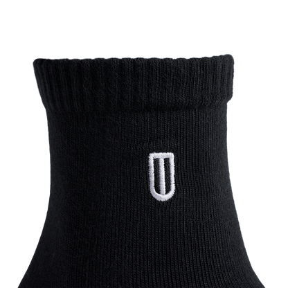 NOBULL Black Everyday Quarter Crew Sock