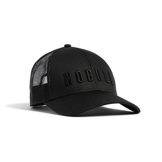 NOBULL Black NOBULL Low Profile Trucker Hat