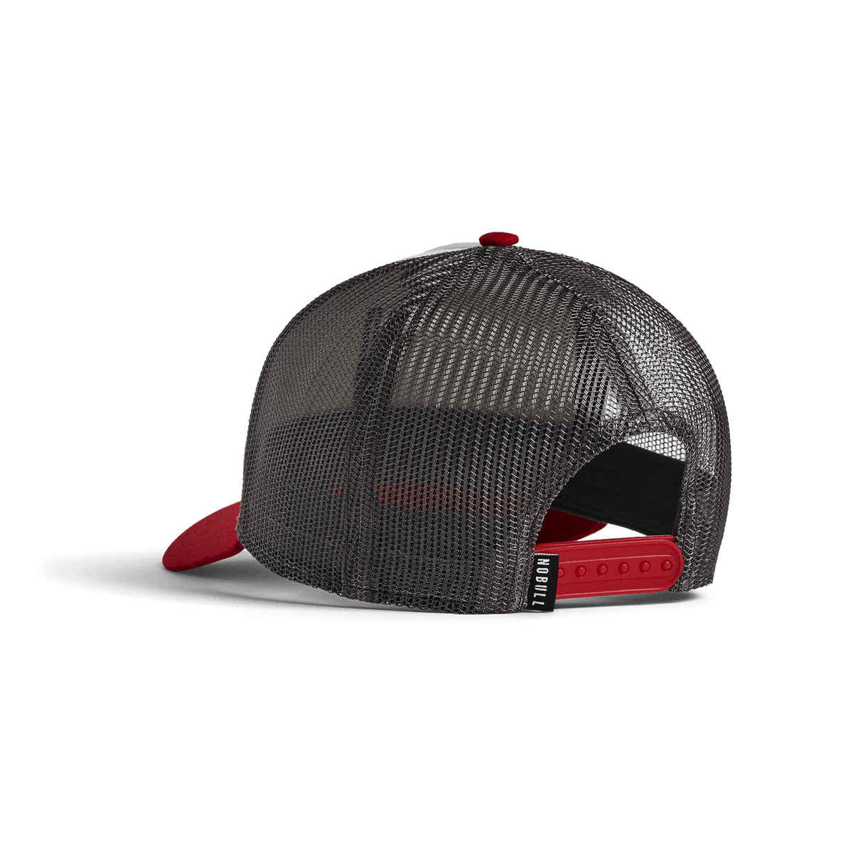 NOBULL Mineral White Equestrian Red U NOBULL Trucker Hat