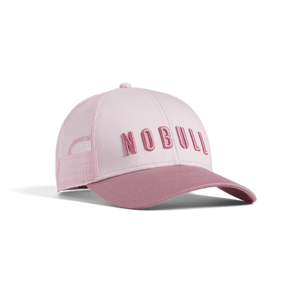 NOBULL Cherry Blossom Soft Pink NOBULL Low Profile Trucker Hat