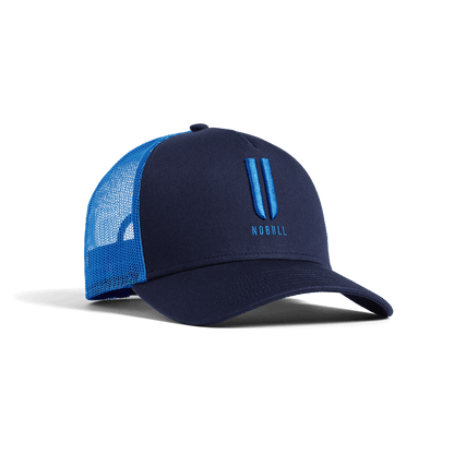 NOBULL Night Navy Electric Blue U NOBULL Trucker Hat