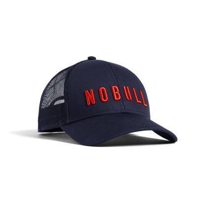 NOBULL Night Navy Cayenne NOBULL Low Profile Trucker Hat