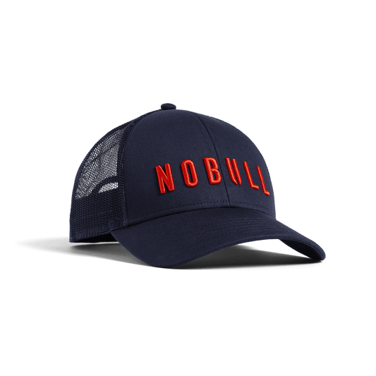 NOBULL Night Navy Cayenne NOBULL Low Profile Trucker Hat