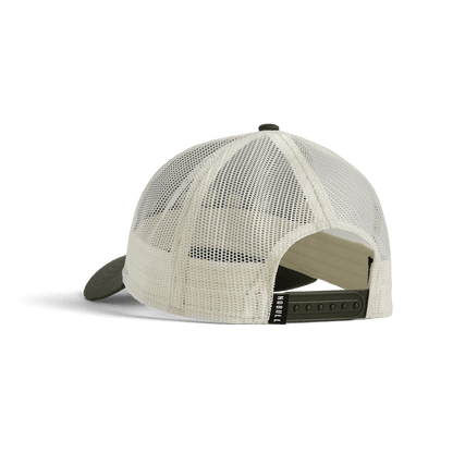 NOBULL Shadow Olive Mineral White NOBULL Low Profile Trucker Hat