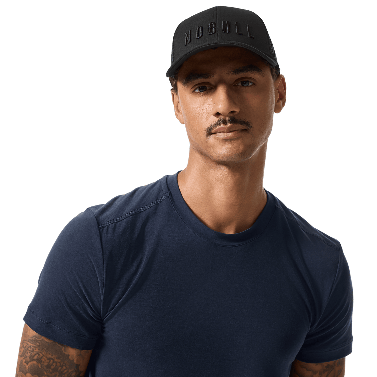 NOBULL Winward Blue Night Navy NOBULL Low Profile Trucker Hat