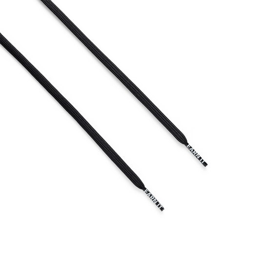 NOBULL Shoelaces for High-Tops | Black Earn It