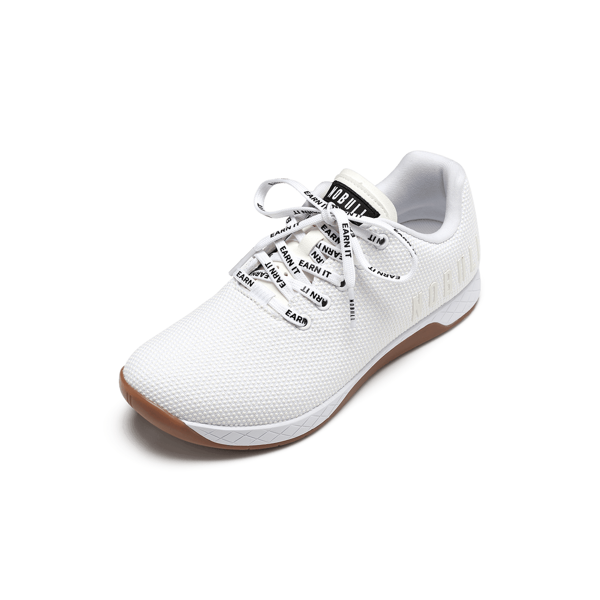 NOBULL Shoelaces | White Earn It Repeat