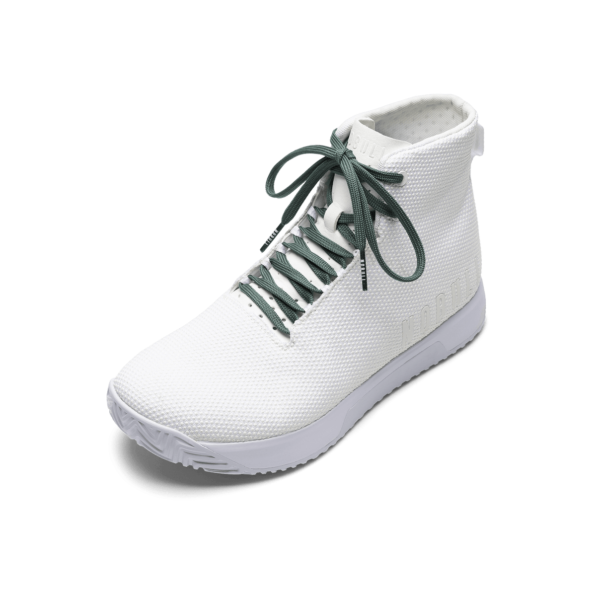 NOBULL Shoelaces for High-Tops | Silver Pine