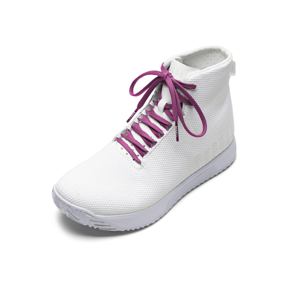 NOBULL Shoelaces for High-Tops | Vivid Fuchsia