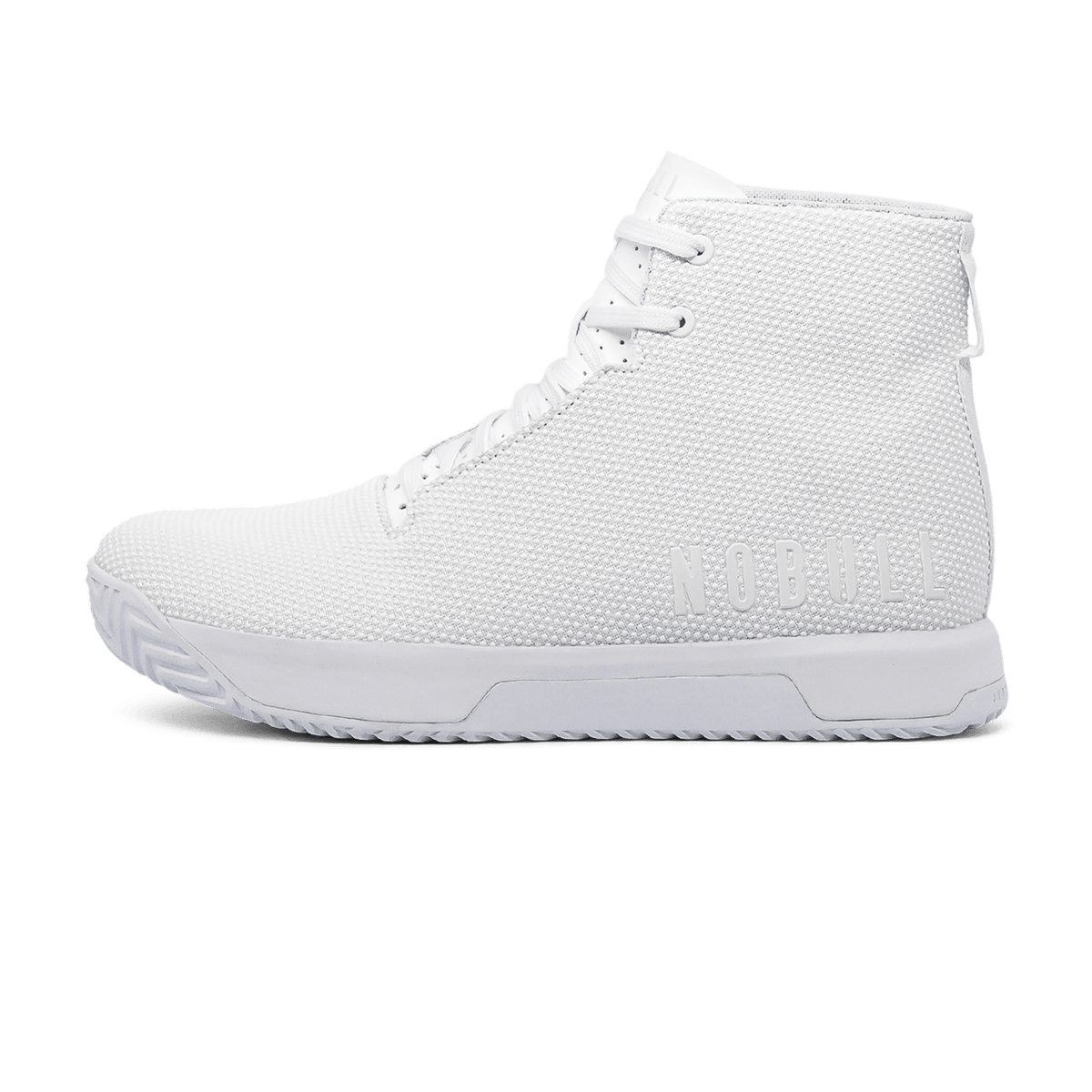 NOBULL Women's White Outwork Edge High-Top Shoes