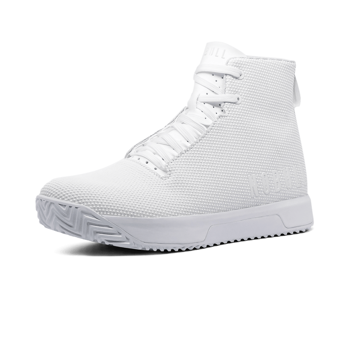 NOBULL Women's White Outwork Edge High-Top Shoes