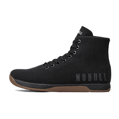 NOBULL Women's Black Gum Outwork High-Top Shoes