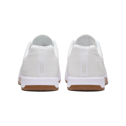 NOBULL Women's White Gum Outwork Edge Shoes