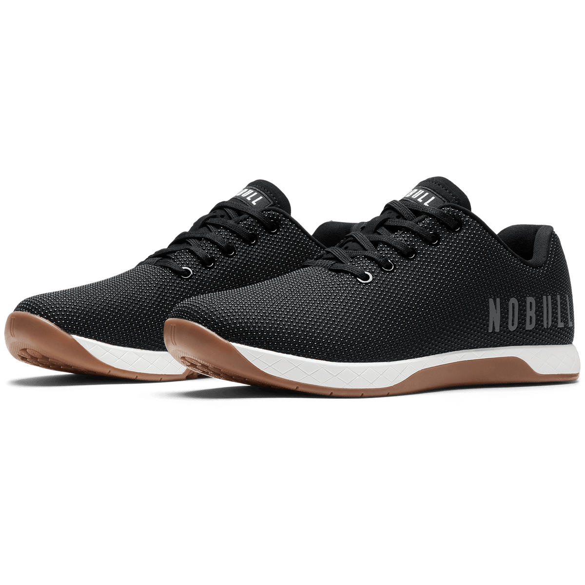 NOBULL Women's Black White Gum Outwork Shoes