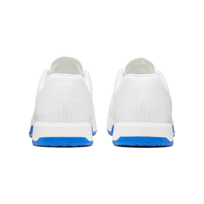 NOBULL Women's White Royal Blue Outwork Edge Shoes