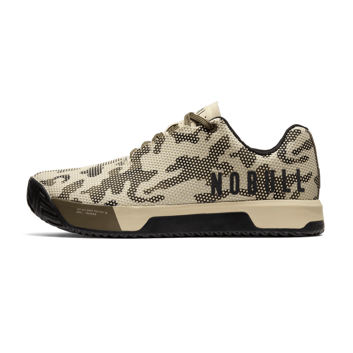 NOBULL Women's Beige Camo Outwork Edge Shoes