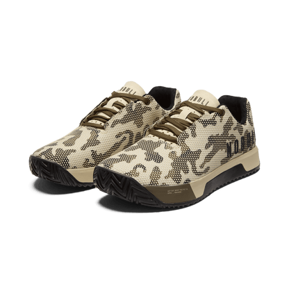NOBULL Women's Beige Camo Outwork Edge Shoes