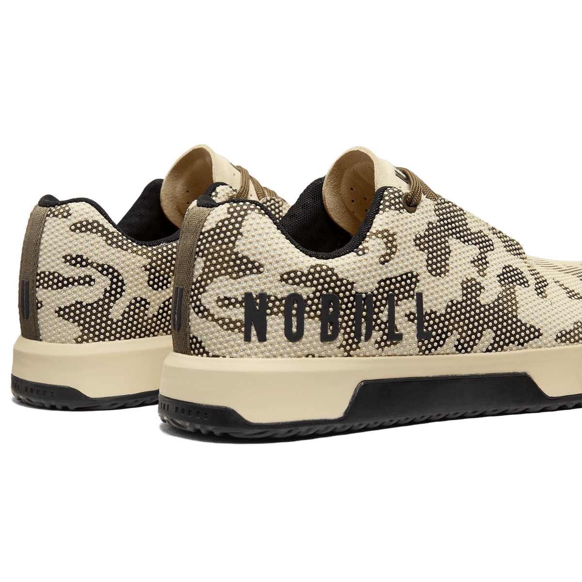 NOBULL Women's Beige Camo Outwork Edge Shoes