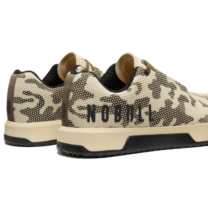 NOBULL Women's Beige Camo Outwork Edge Shoes