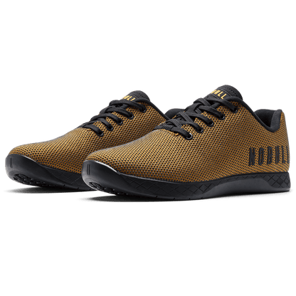 NOBULL Women's Dark Tan Jet Black Outwork Shoes