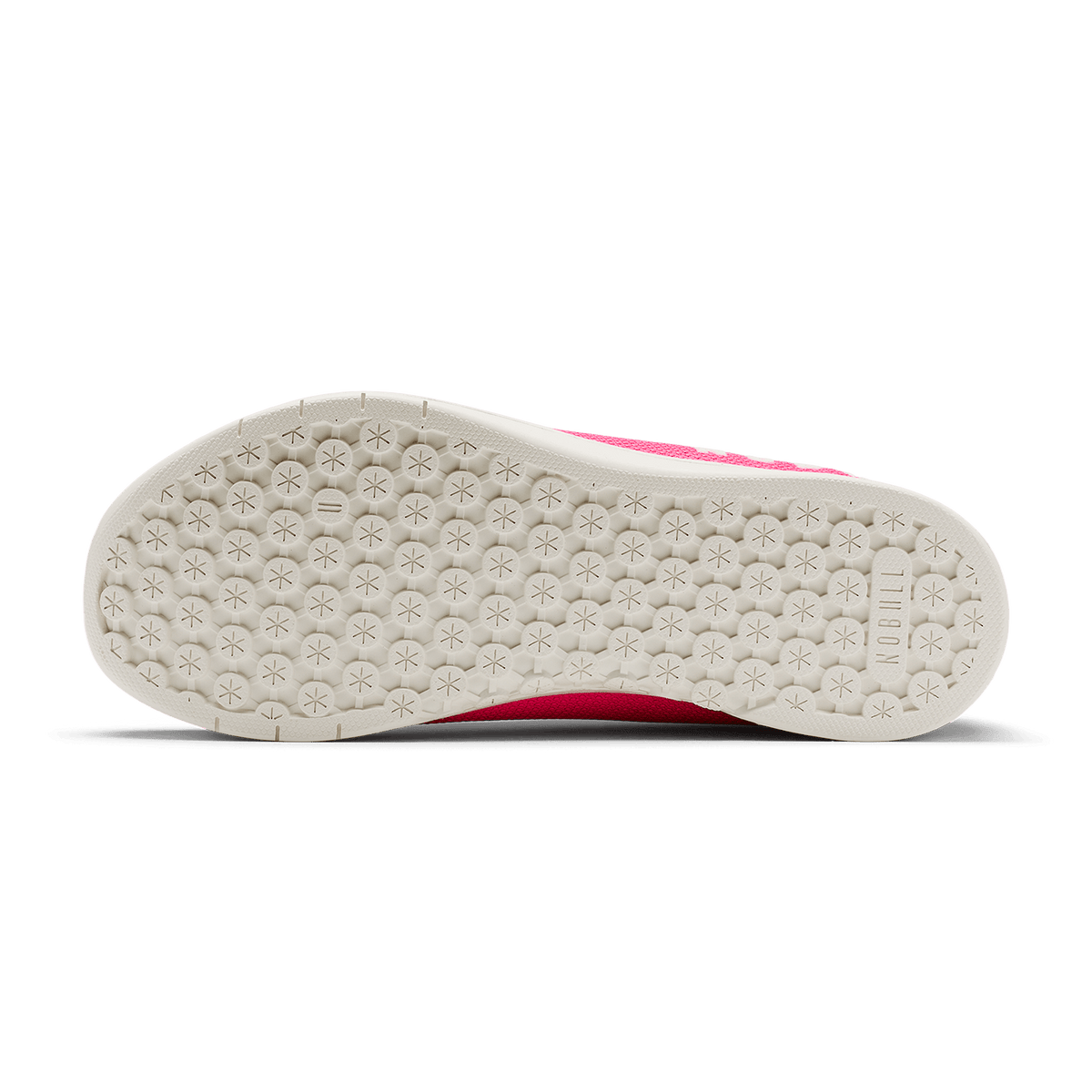 NOBULL Women's Neon Pink Classic White Outwork Shoes