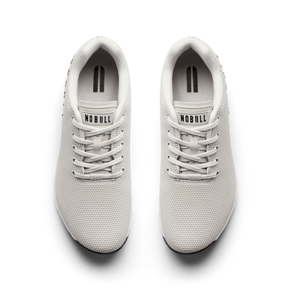 NOBULL Women's Light Grey Jet Black Outwork Shoes