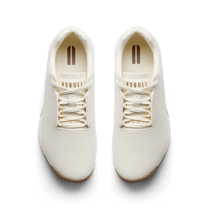 NOBULL Women's Mineral White Gum Outwork Edge Shoes