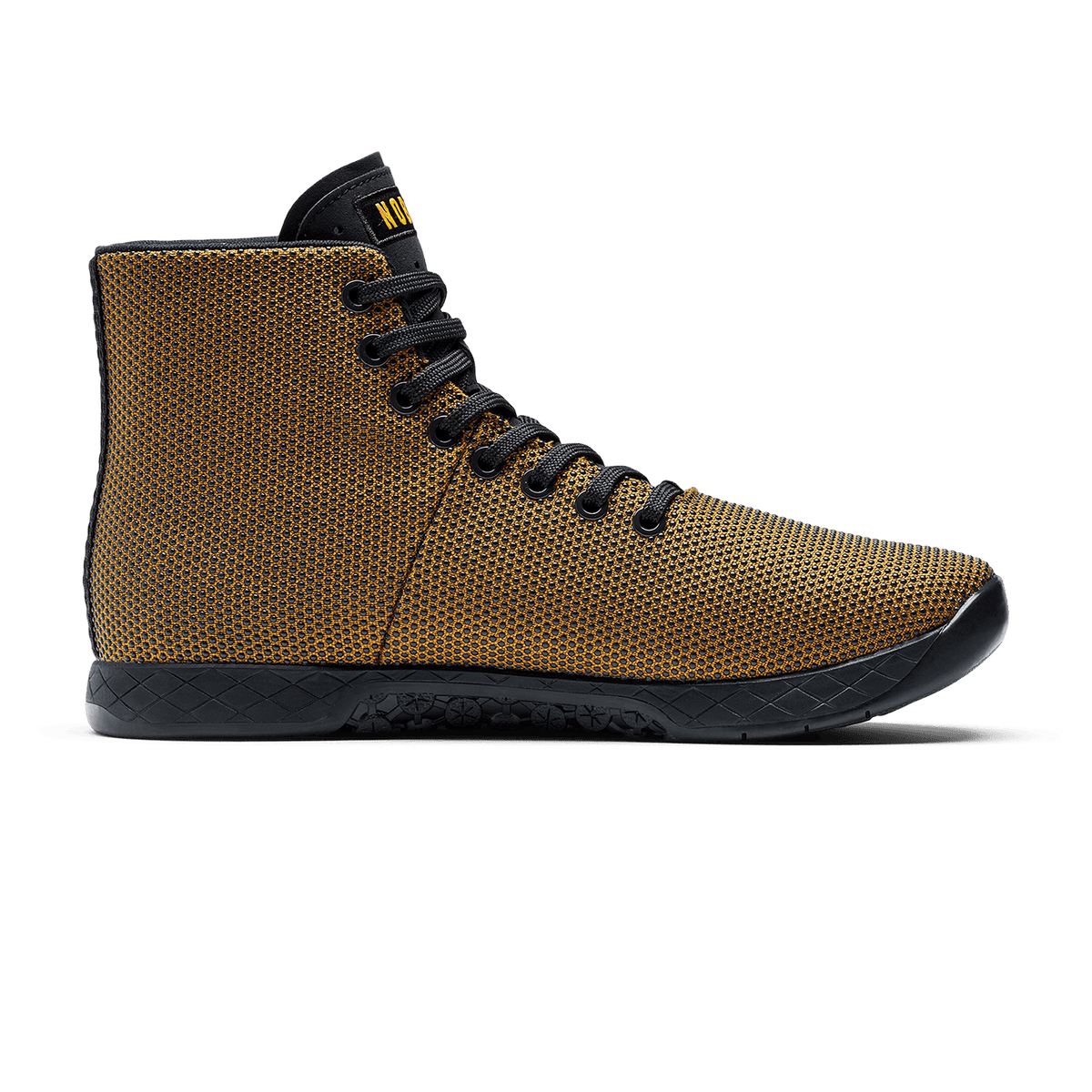 NOBULL Women's Dark Tan Jet Black Outwork High-Top Shoes