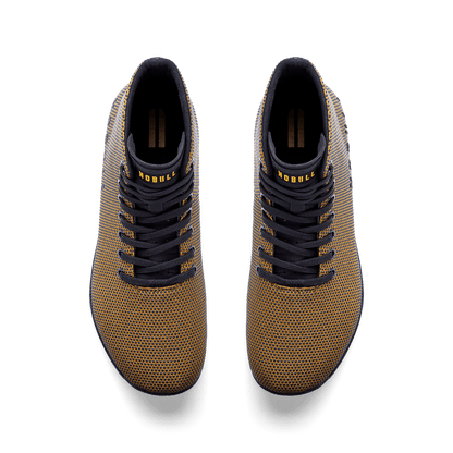 NOBULL Women's Dark Tan Jet Black Outwork High-Top Shoes