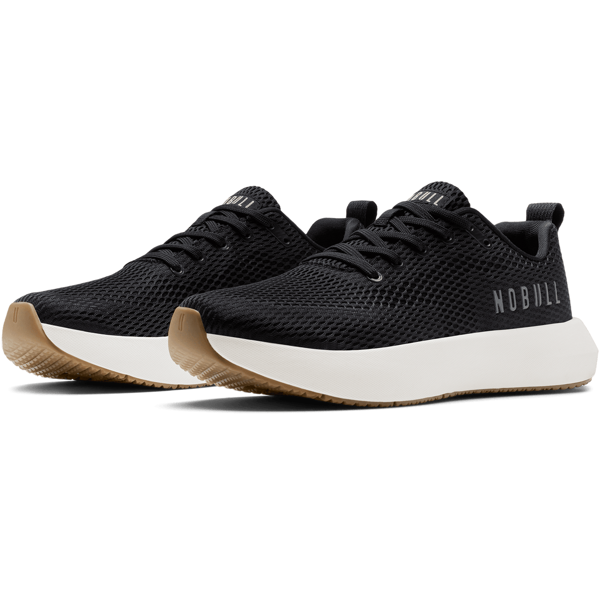 NOBULL Women's Jet Black Classic White Drive 2 Shoes