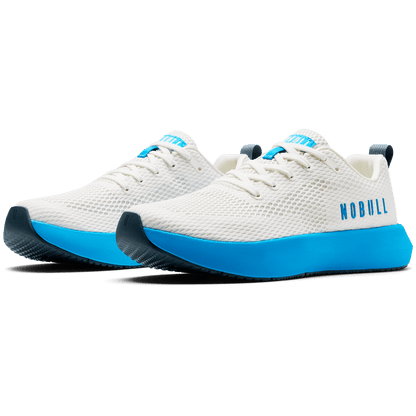 NOBULL Women's Classic White Urban Blue Drive 2 Shoes