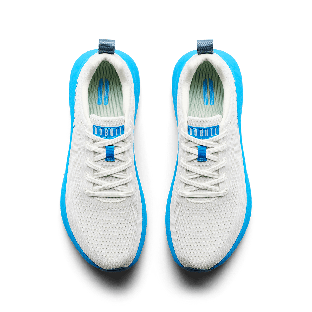 NOBULL Women's Classic White Urban Blue Drive 2 Shoes