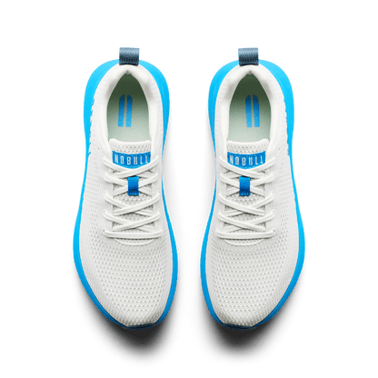 NOBULL Women's Classic White Urban Blue Drive 2 Shoes