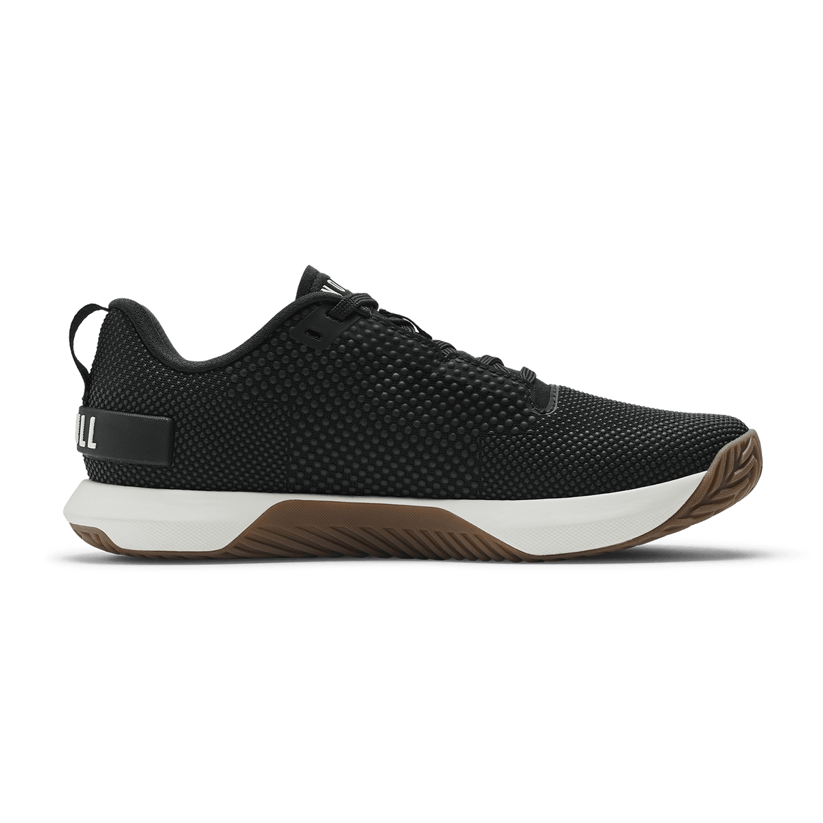 NOBULL Women's Jet Black Classic White Gum Outwork Flex Shoes