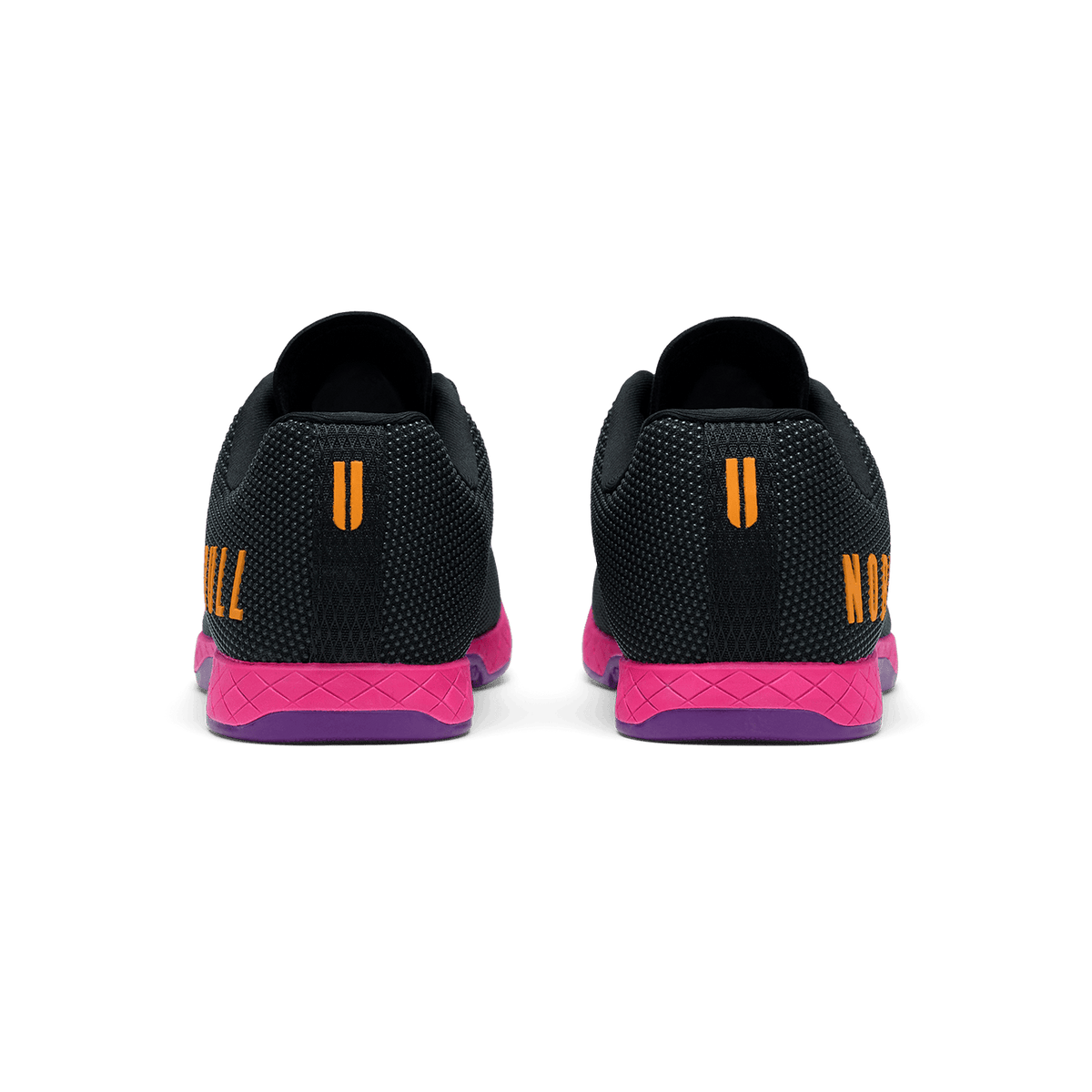 NOBULL Women's Jet Black Signal Pink Outwork Shoes