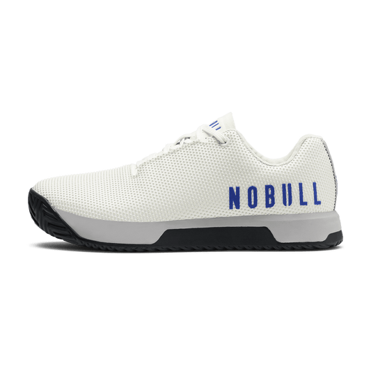 NOBULL Women's Classic White Light Gray Outwork Edge Shoes