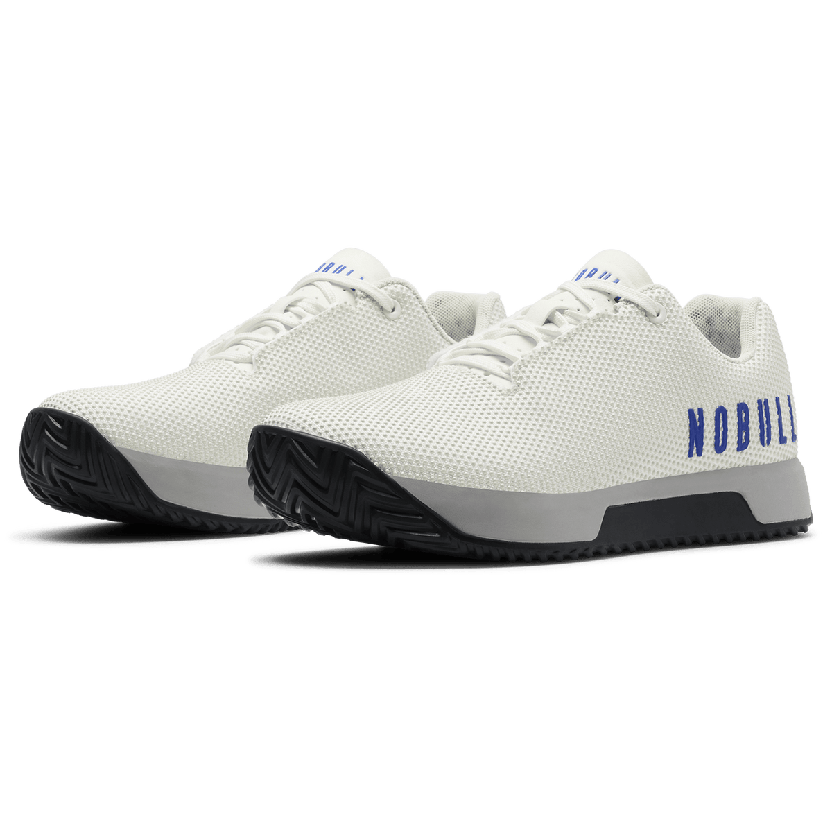 NOBULL Women's Classic White Light Gray Outwork Edge Shoes