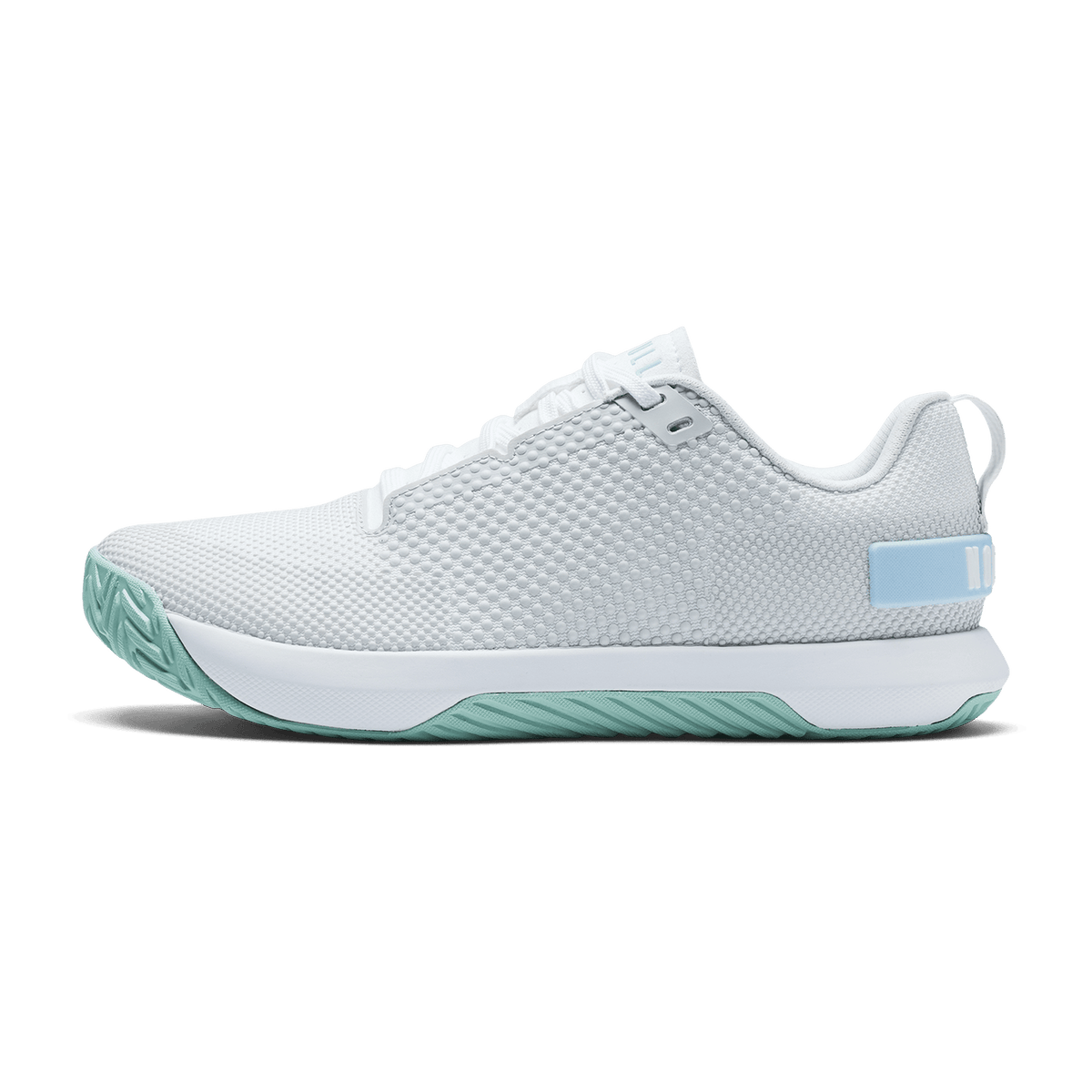 NOBULL Women's Classic White Surf Spray Outwork Flex Shoes