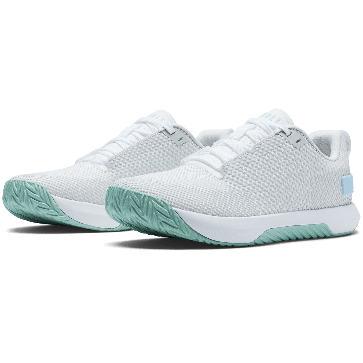 NOBULL Women's Classic White Surf Spray Outwork Flex Shoes