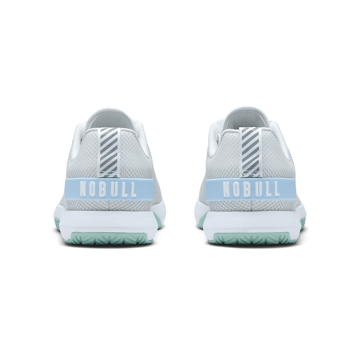 NOBULL Women's Classic White Surf Spray Outwork Flex Shoes