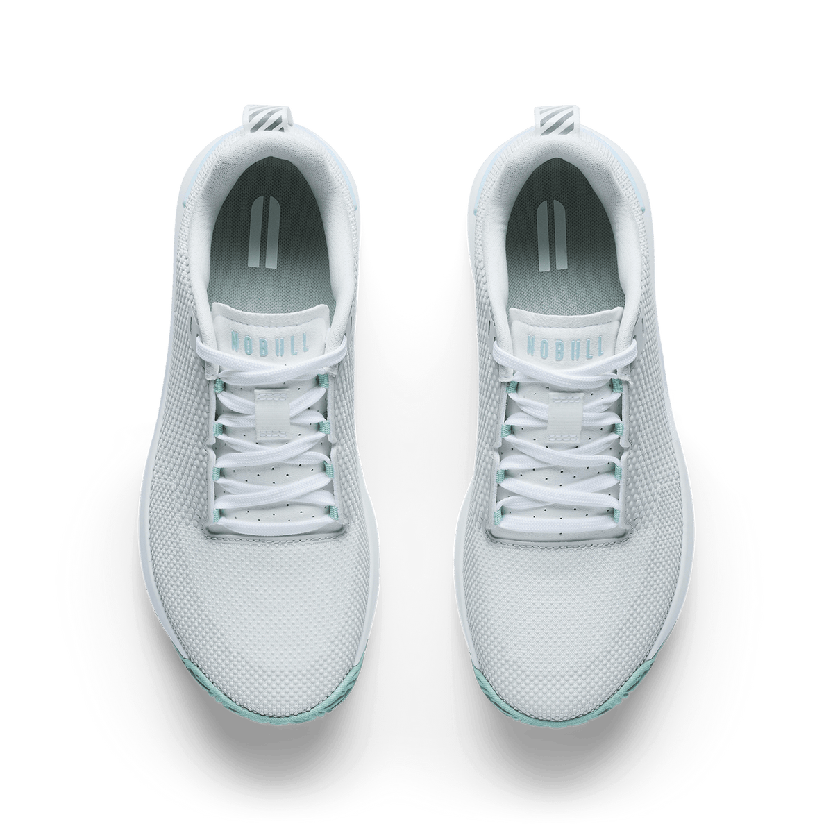 NOBULL Women's Classic White Surf Spray Outwork Flex Shoes