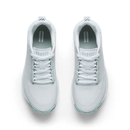 NOBULL Women's Classic White Surf Spray Outwork Flex Shoes