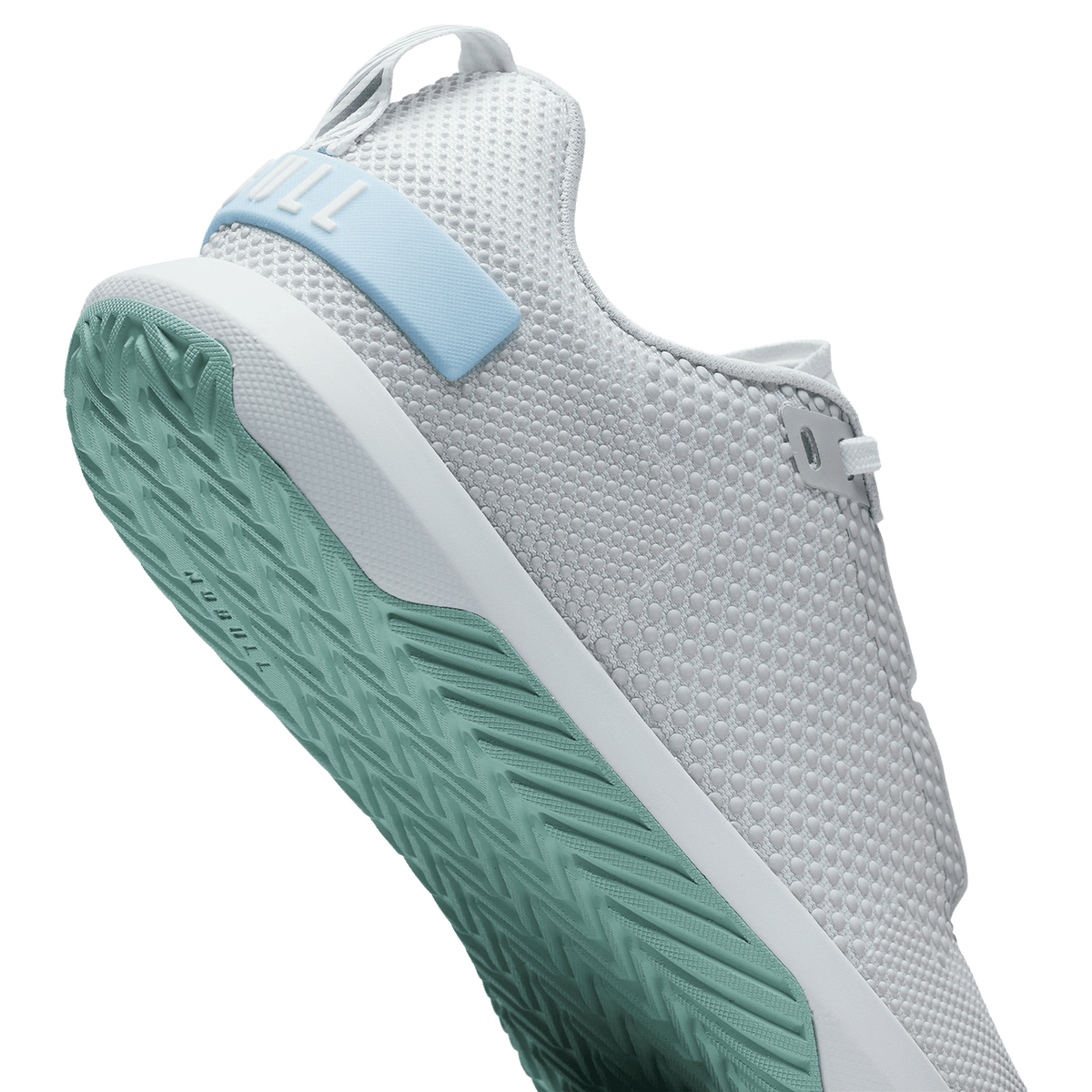 NOBULL Women's Classic White Surf Spray Outwork Flex Shoes
