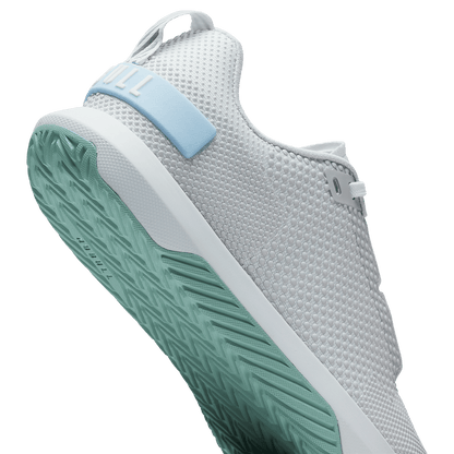 NOBULL Women's Classic White Surf Spray Outwork Flex Shoes
